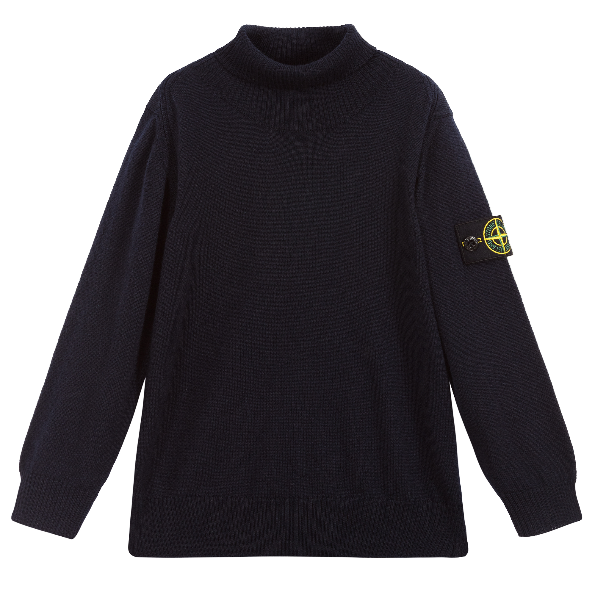 stone island turtleneck navy